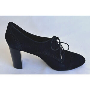 Tahari Evo Suede Upper Lace Up Oxford Style 4in Pump Heels Size 8.5